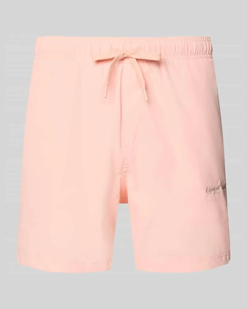Jack & Jones Badehose mit Label-Stitching Modell 'MAUI Apricot