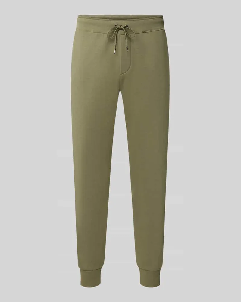 Ralph Lauren Regular Fit Sweathose aus Baumwoll-Mix Oliv