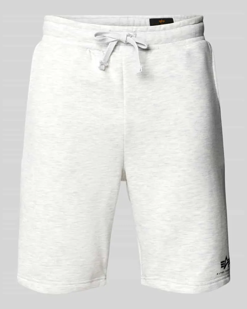 Alpha Industries Sweatshorts mit elastischem Bund und Tunnelzug 