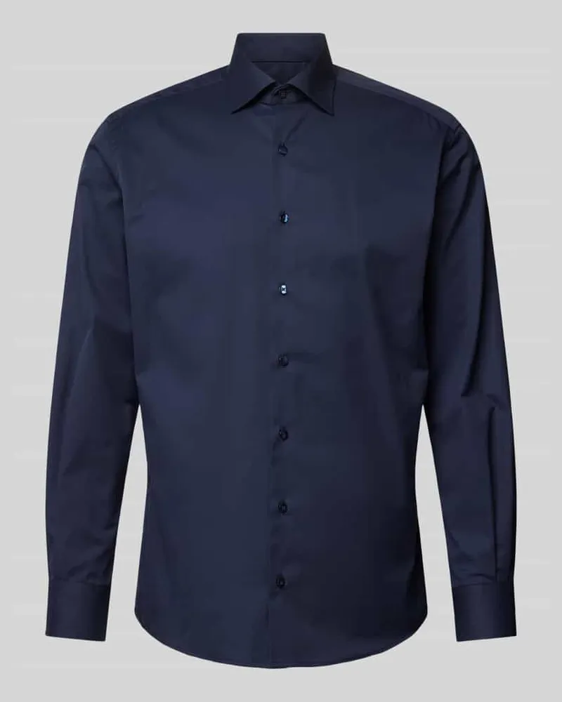 Eterna Regular Fit Businesshemd aus Uni Solid 