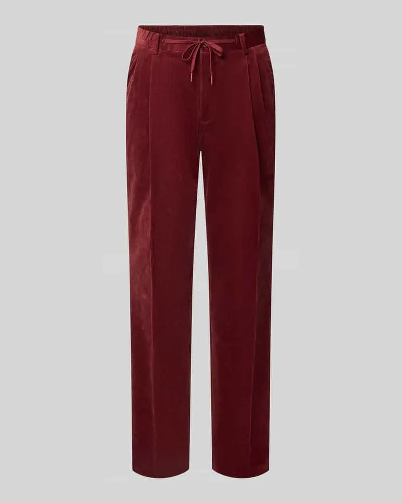 McNeal Regular Fit Cordhose mit Bundfalten 