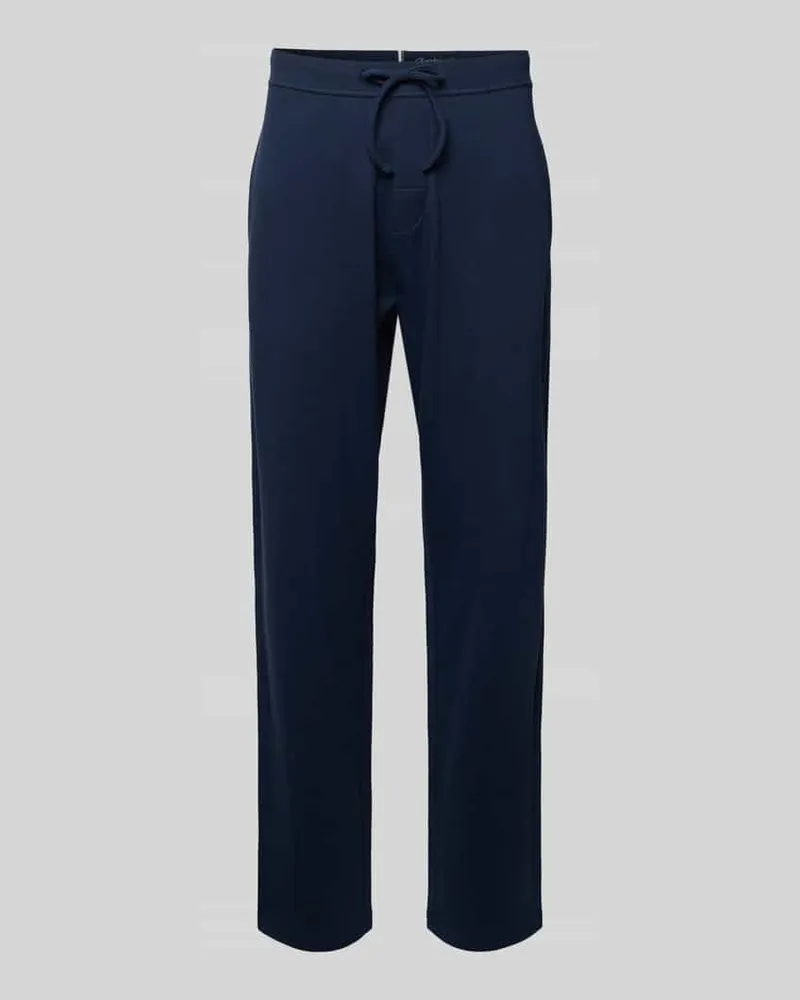 Christian Berg Sweatpants mit elastischem Bund Marine