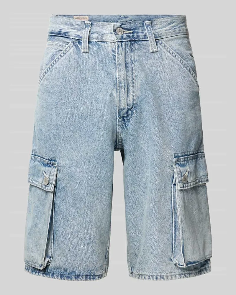 Levi's Baggy Fit Jeansshorts mit Cargotaschen 