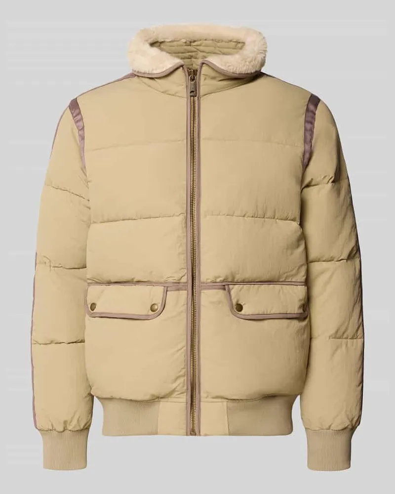 Scotch&Soda Bomberjacke mit Teddykragen TEDDY PUFFER JACKET Lind