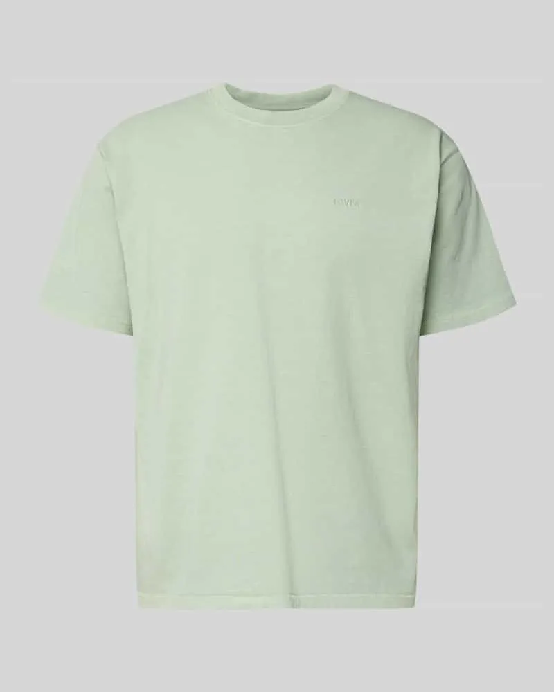 Levi's Regular Fit T-Shirt aus reiner Baumwolle Hellgruen