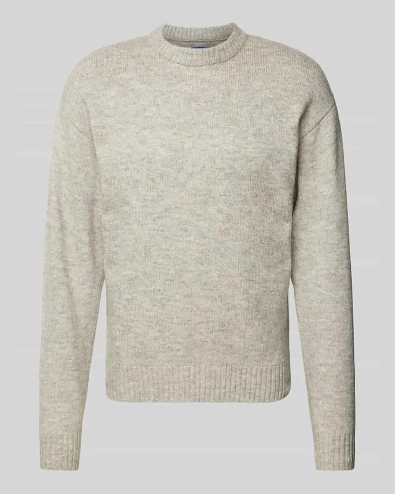 Jack & Jones Strickpullover mit gerippten Abschlüssen Modell 'OLLIE 