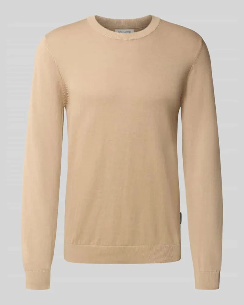 Casual Friday Strickpullover mit Rundhalsausschnitt Modell 'OSVALD 