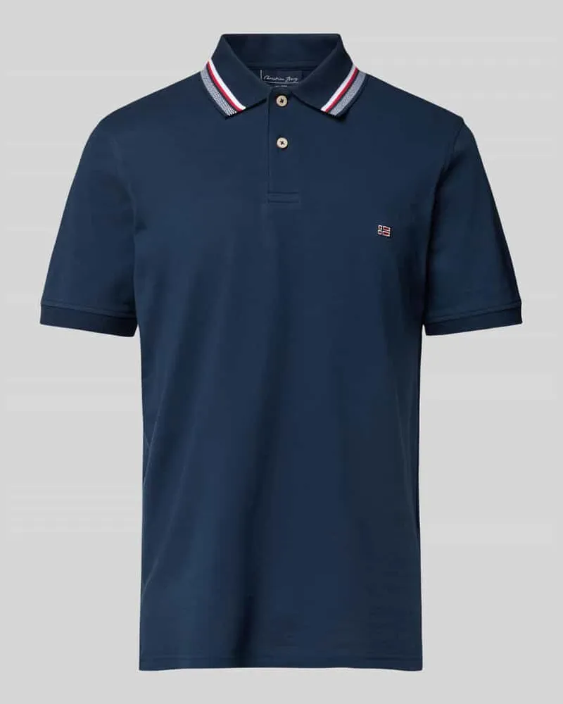 Christian Berg Regular Fit Poloshirt aus reiner Baumwolle 