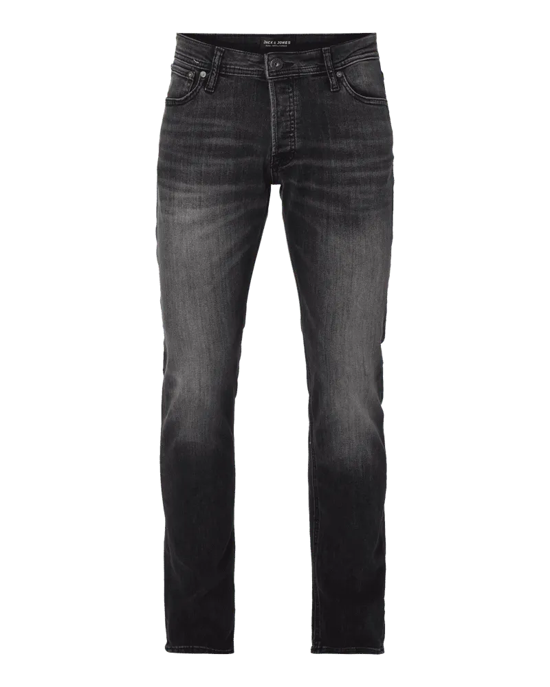 Jack & Jones Coloured Slim Fit Jeans Dunkelgrau