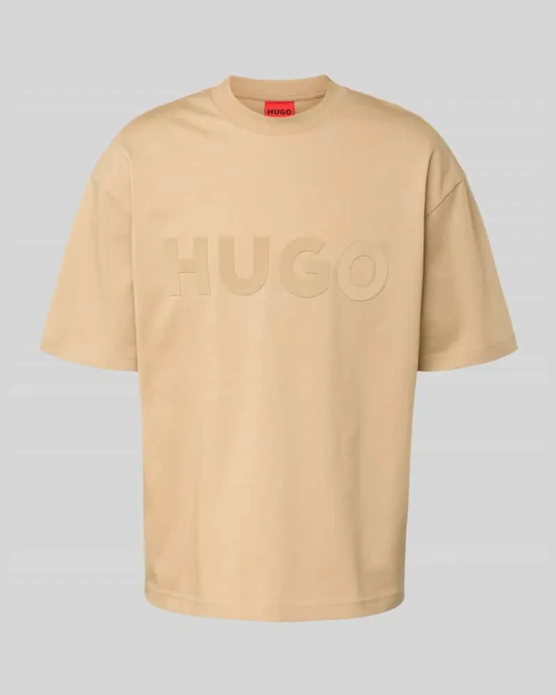 HUGO BOSS T-Shirt mit Label-Print Modell 'Dinkee 
