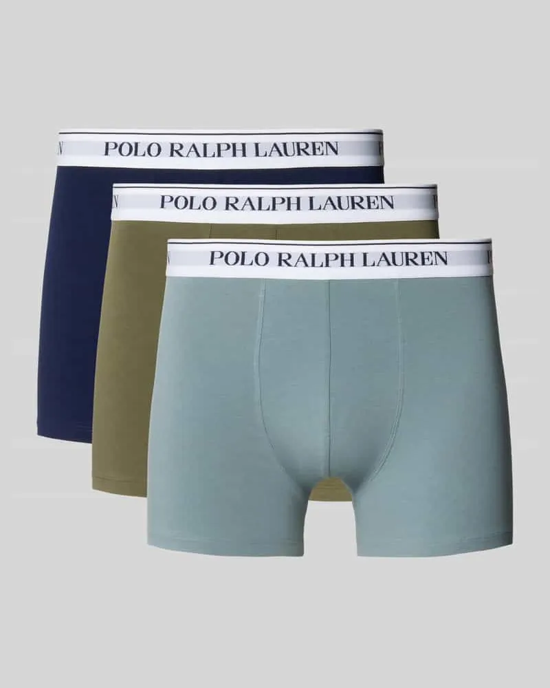Ralph Lauren Trunks aus Baumwoll-Mix Modell 'CLSSIC TRUNK-3 PACK Oliv