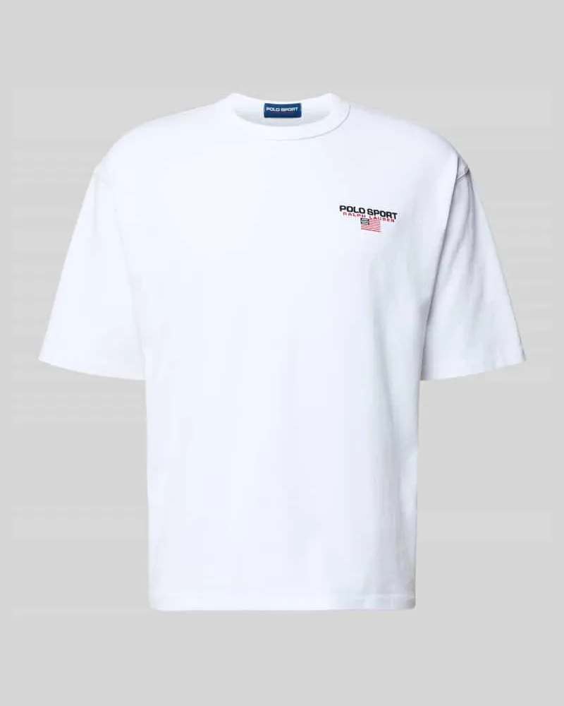 Ralph Lauren T-Shirt mit Label-Stitching 