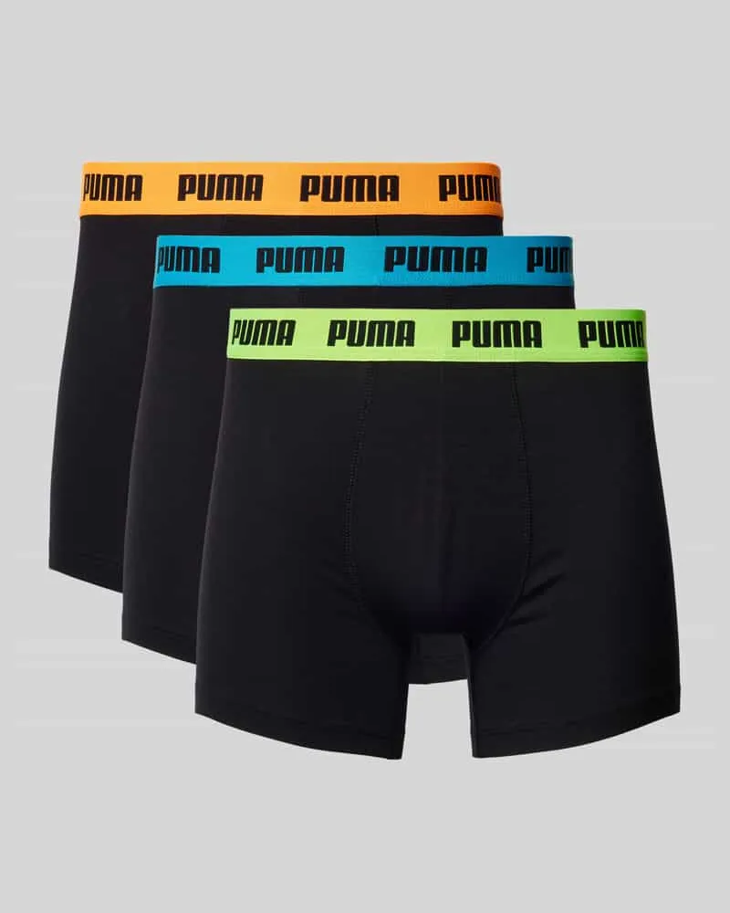 Puma Trunks mit Label-Detail im 3er-Pack 