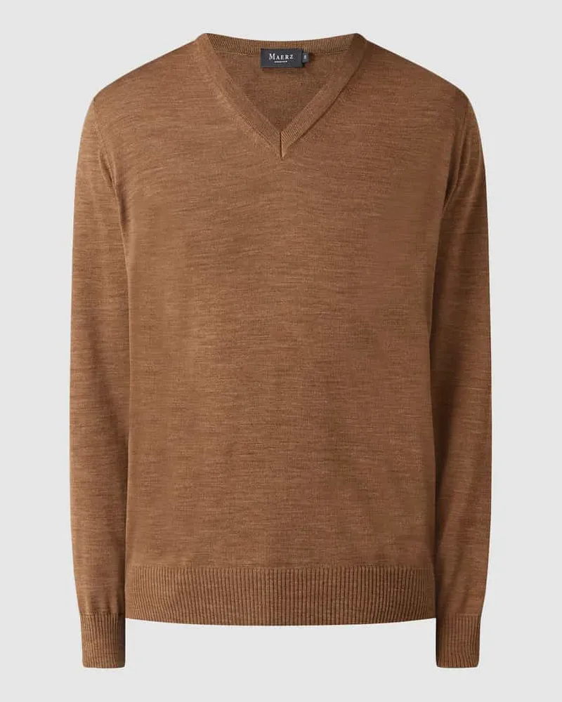 Maerz Pullover aus Schurwolle 