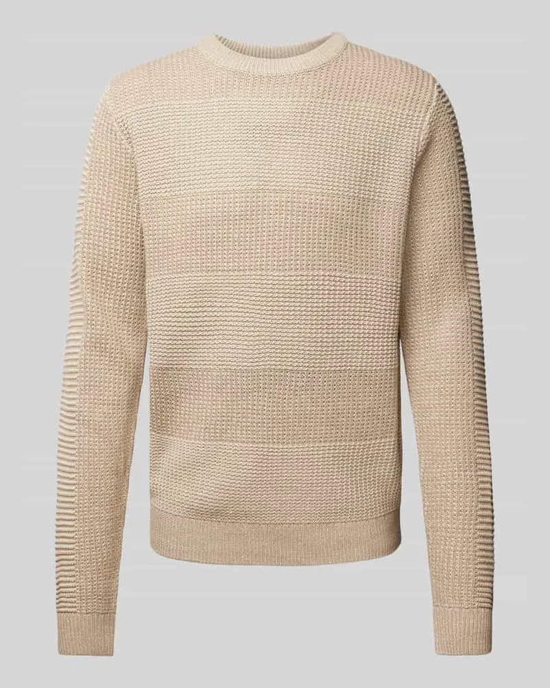 Jack & Jones Strickpullover mit Strukturmuster Modell 'HUGO 