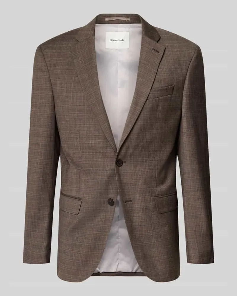 Pierre Cardin Slim Fit 2-Knopf-Sakko mit Pattentaschen Modell 'Grant Hazel