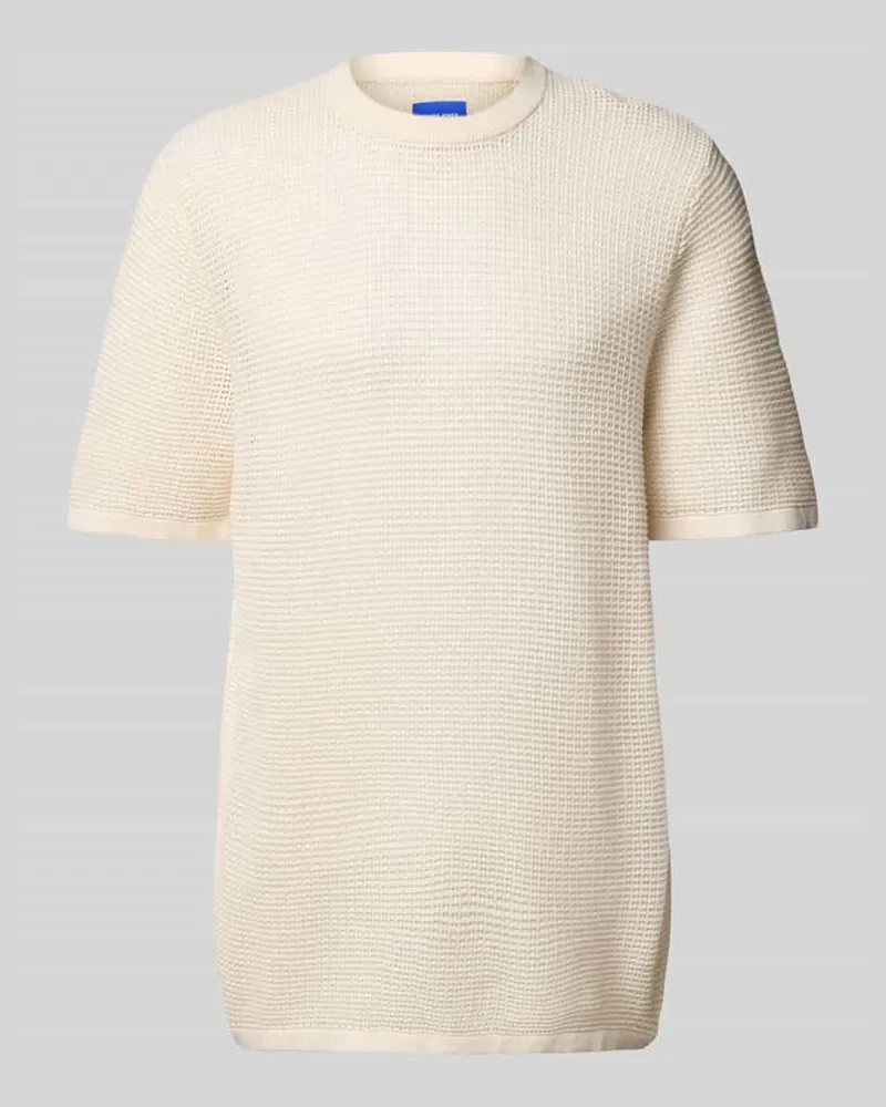 Jack & Jones Strickshirt mit Rundhalsausschnitt Modell 'ALMERIA 