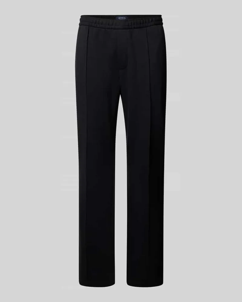 McNeal Regular Fit Sweatpants mit Gesäßtasche Black