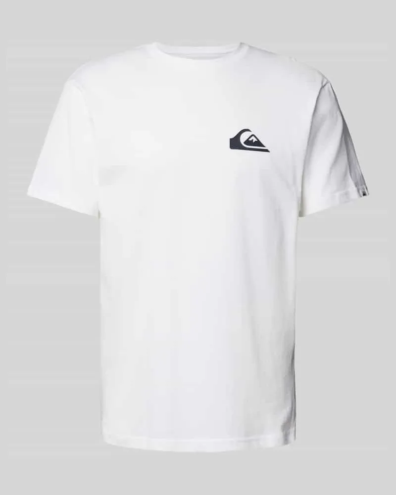 Quiksilver T-Shirt mit Label-Print 