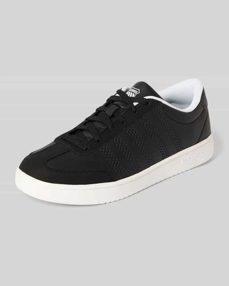K-Swiss Sneaker mit Label-Print Modell 'COURT Black