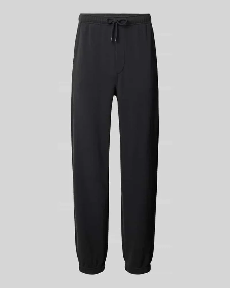 American Vintage Sweatpants mit Eingrifftaschen Modell 'ATUBAY Anthrazit