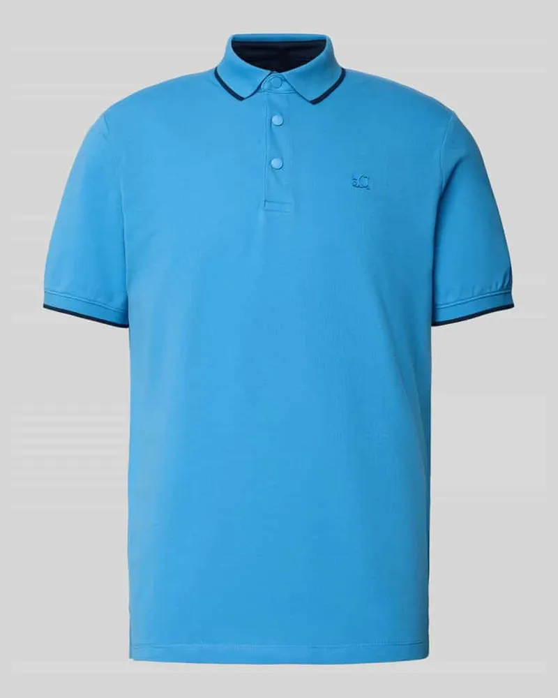 S.Oliver Regular Fit Poloshirt aus Baumwoll-Mix 