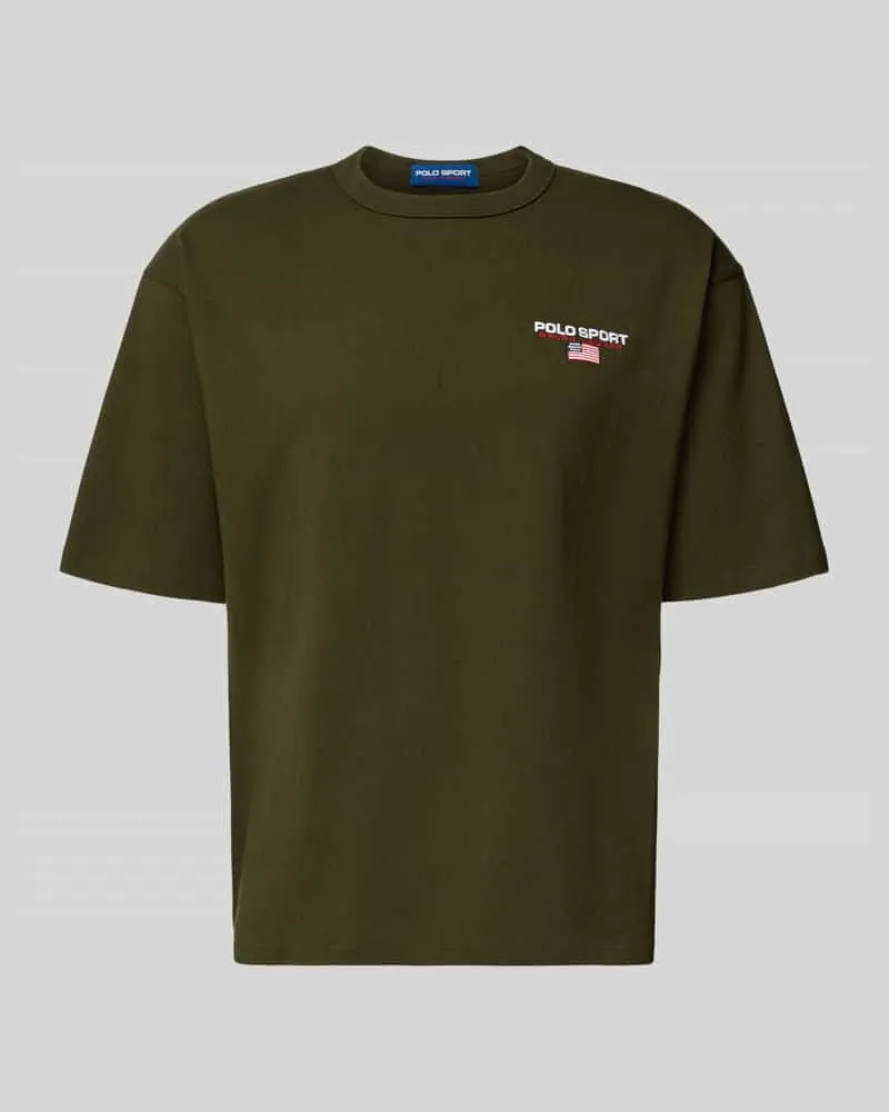Ralph Lauren T-Shirt mit Label-Stitching 
