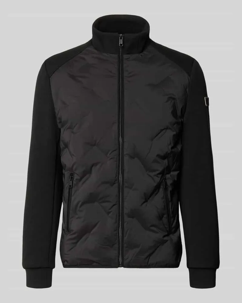Guess Steppjacke mit Reißverschlusstaschen Black