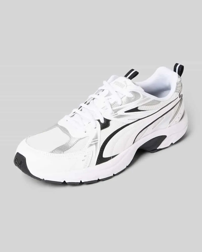 Puma Sneaker mit Label-Print Modell 'Milenio Weiss