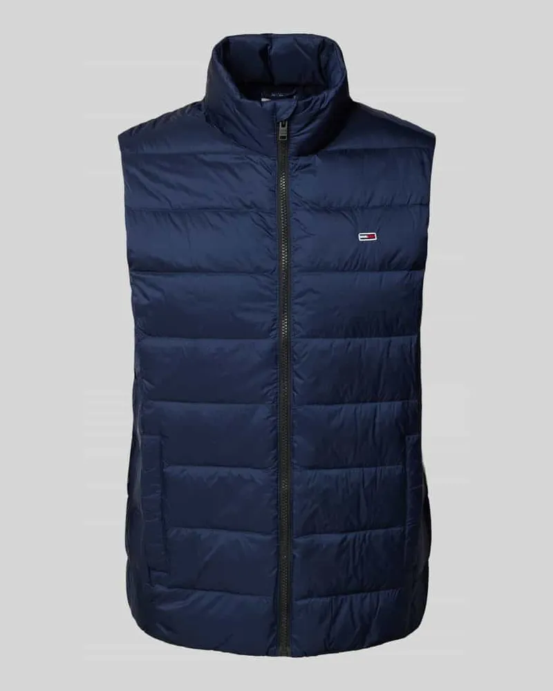 Tommy Hilfiger Steppweste mit Logo-Stitching Marine