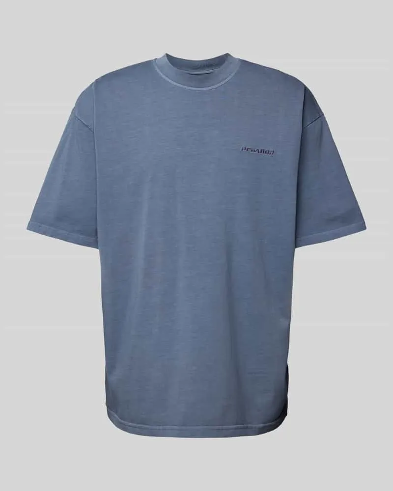 PEGADOR Oversized T-Shirt mit Label-Stitching 