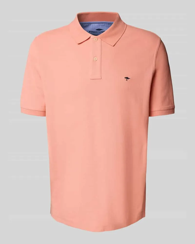 Fynch-Hatton Regular Fit Poloshirt mit Logo-Stitching 