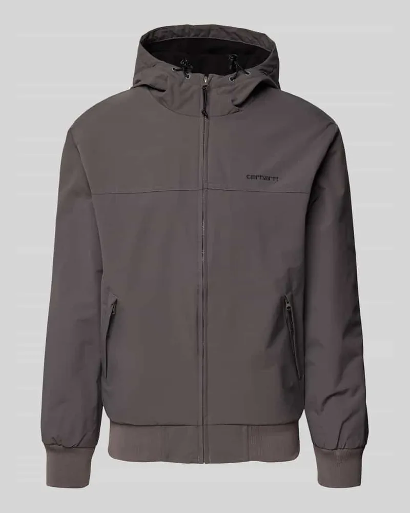 Carhartt WIP Jacke mit Kapuze Dunkelgruen