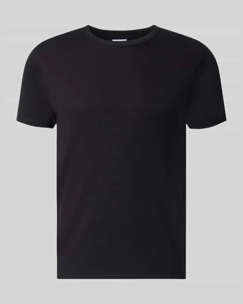 Jack & Jones Regular Fit T-Shirt aus Baumwoll-Mix Black