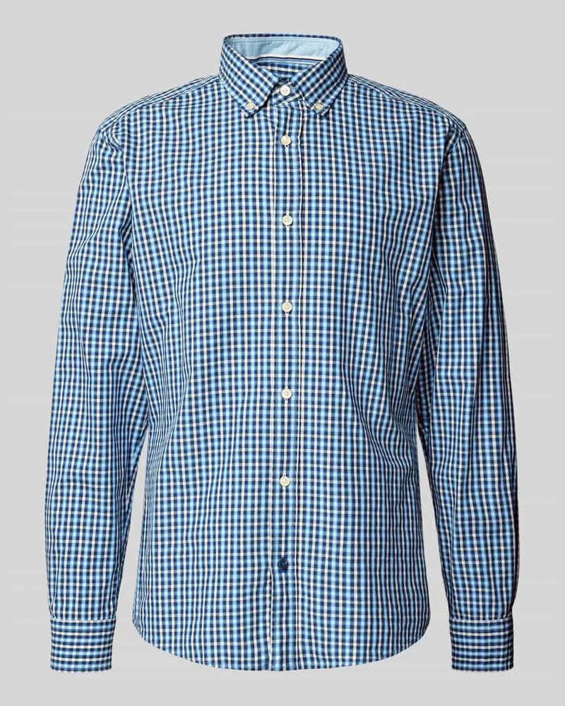 Olymp Regular Fit Freizeithemd mit Button-Down-Kragen 