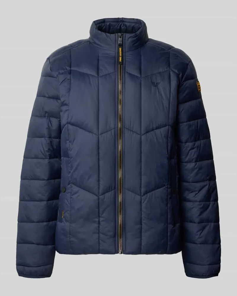 PME Legend Steppjacke mit Stehkragen und Reißverschluss Modell 'YET MENTOR Marine