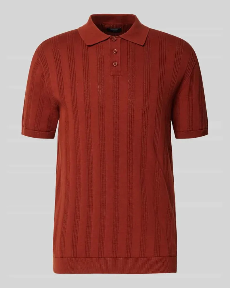McNeal Regular Fit Poloshirt mit Strukturmuster 