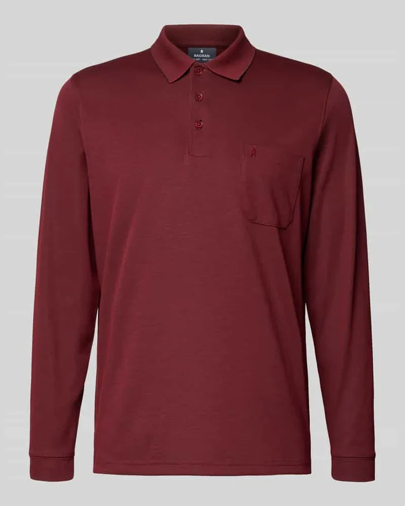 Ragman Regular Fit Poloshirt mit Brusttasche 