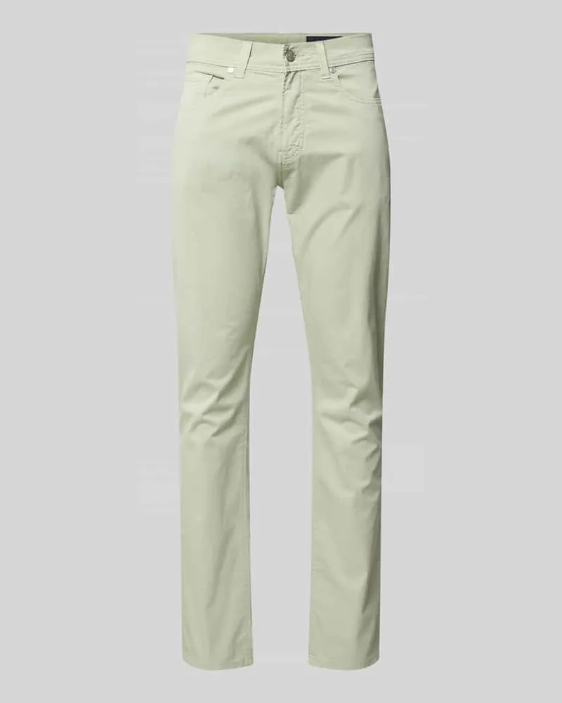 Pierre Cardin Regular Fit Hose mit Eingrifftaschen Modell 'Lyon Mint