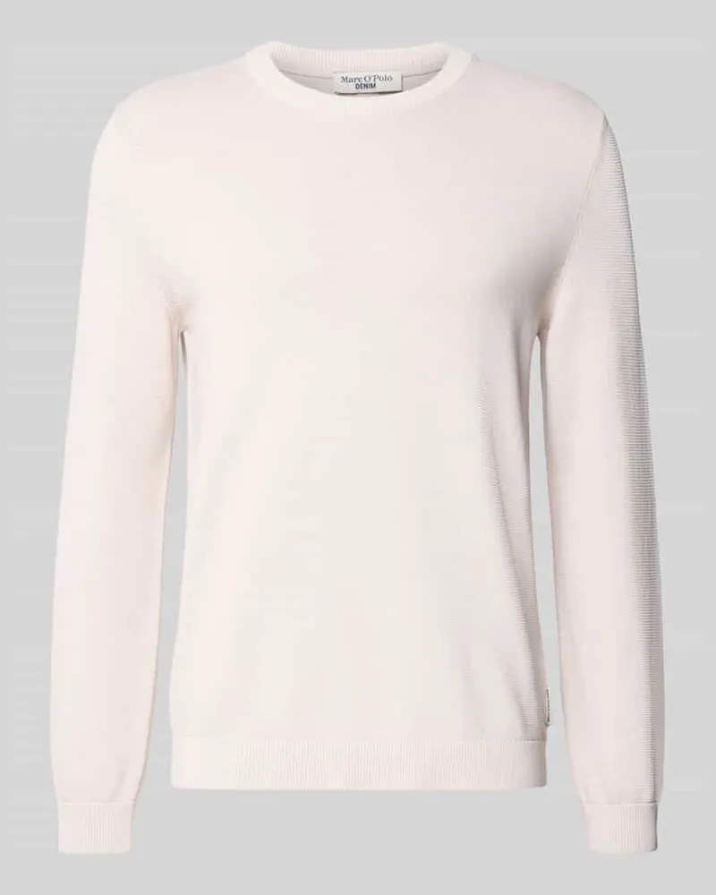 Marc O'Polo Regular Fit Pullover aus reiner Baumwolle 