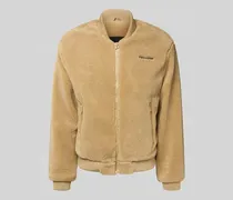 Bomberjacke aus Teddyfell