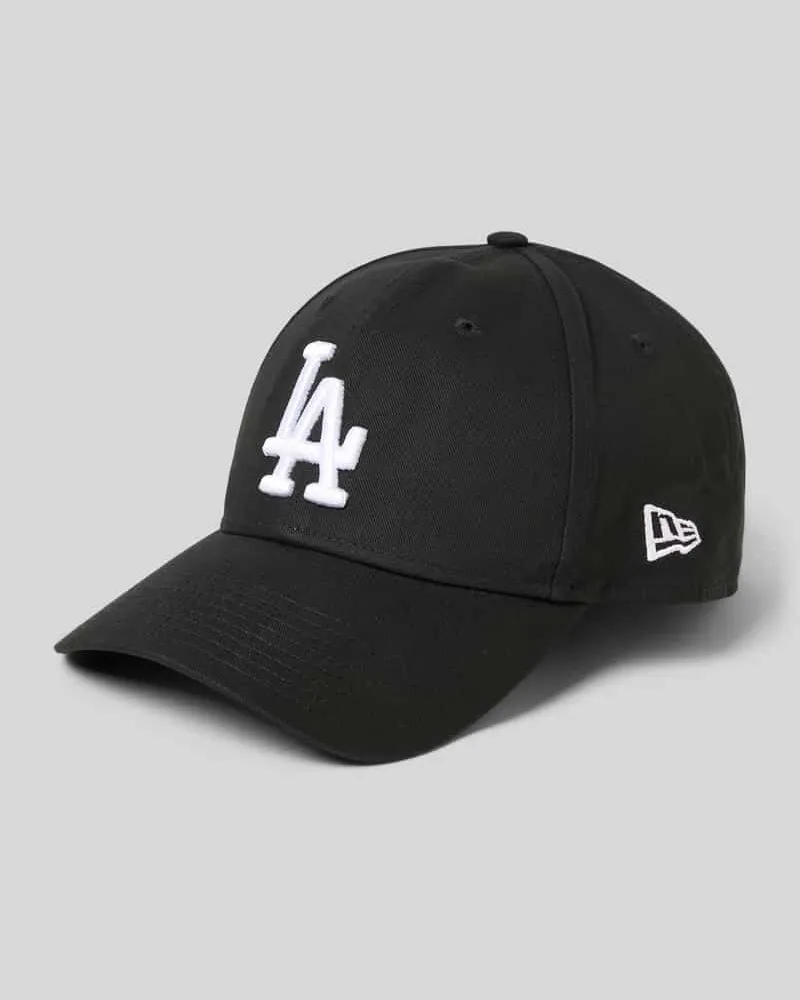 New Era Basecap mit Logo-Stitching Black