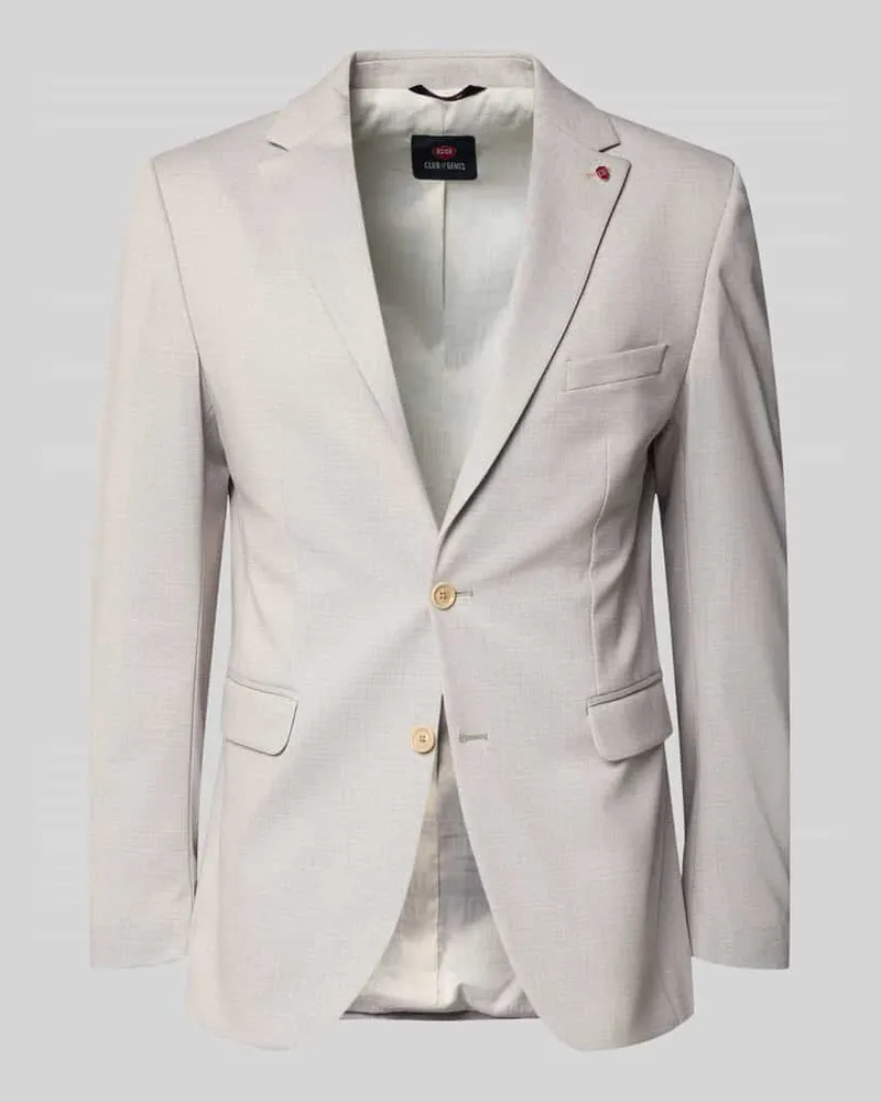 CG Regular Fit Sakko mit Viskose-Anteil Modell 'Cavin Beige