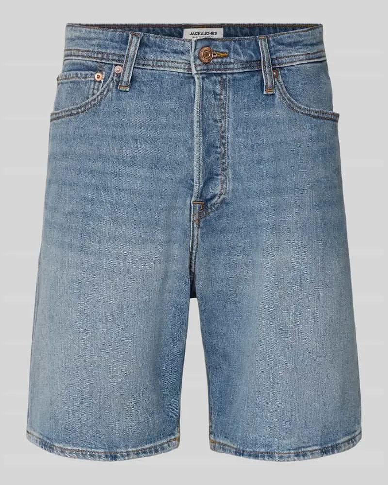 Jack & Jones Relaxed Fit Jeansshorts Modell 'TONY Jeansblau