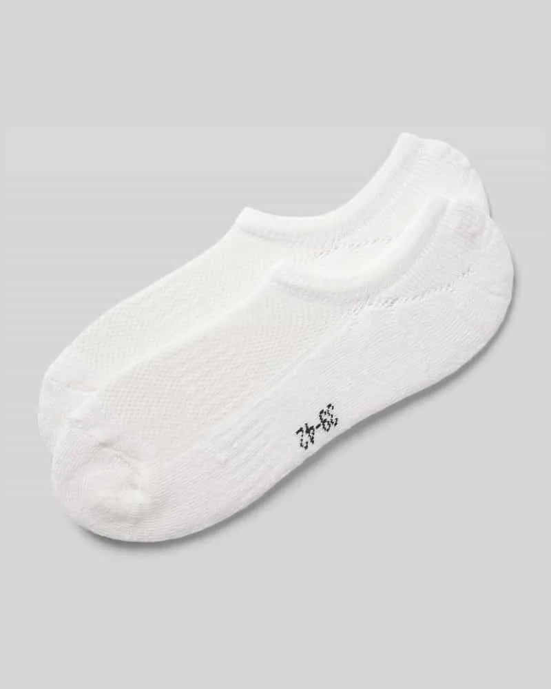 McNeal Sneakersocken mit geripptem Abschluss im 2er-Pack 