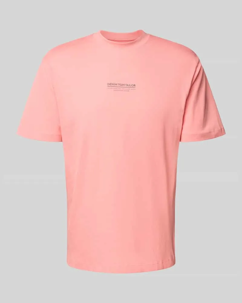 Tom Tailor Relaxed Fit T-Shirt aus reiner Baumwolle 