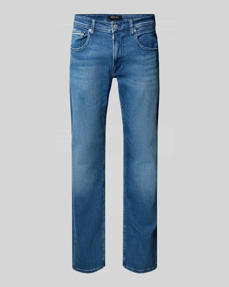 Replay Straight Leg Jeans im 5-Pocket-Design Modell 'GROVER 