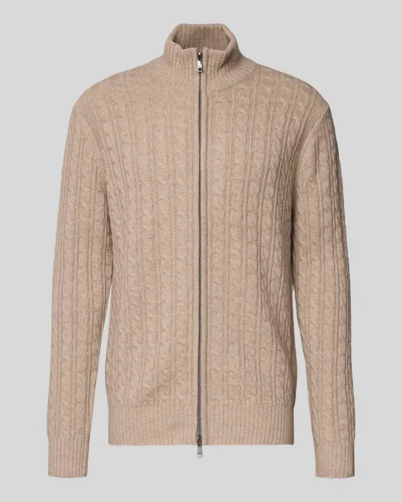 Christian Berg Strickjacke mit Kaschmir-Anteil 