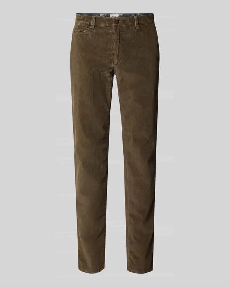 Brax Stoffhose mit Eingrifftaschen Modell 'Fabio Taupe
