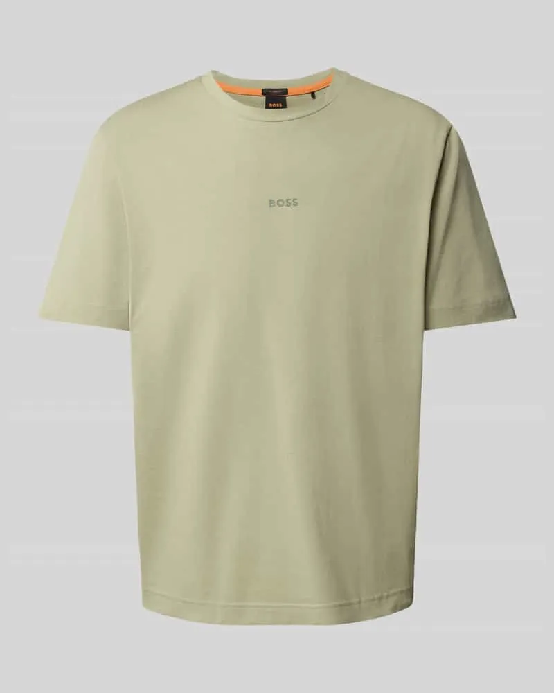 HUGO BOSS Regular Fit T-Shirt aus Baumwoll-Mix 